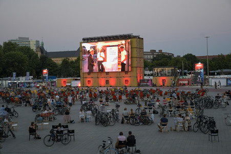 1. Fahrradkino in Hamburg