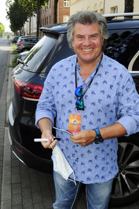 Ankunft zur Aufzeichnung der TV-Show 'Schlagerparty mit Ross Antony' in Leipzig