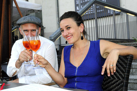 Fototermin mit Karolina Trybala in Halle