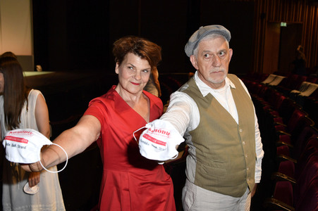 Photocall zur Spielzeiteröffnung der Komödie am Kurfürstendamm in Berlin