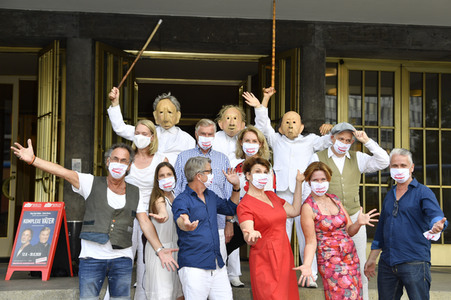 Photocall zur Spielzeiteröffnung der Komödie am Kurfürstendamm in Berlin