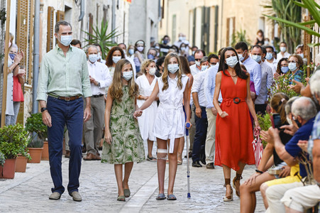 Die spanischen Royals besuchen Petra