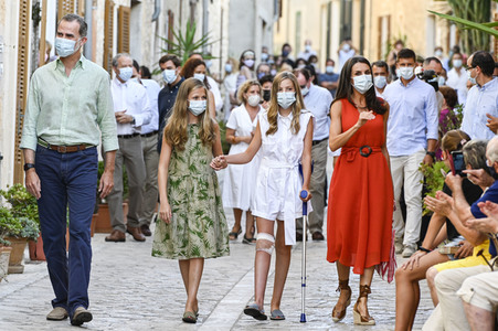 Die spanischen Royals besuchen Petra