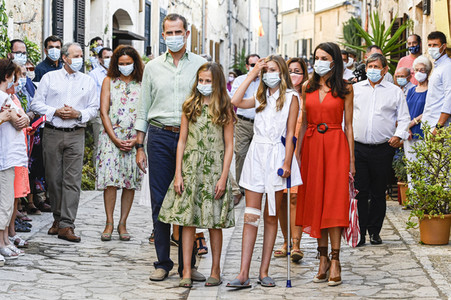 Die spanischen Royals besuchen Petra