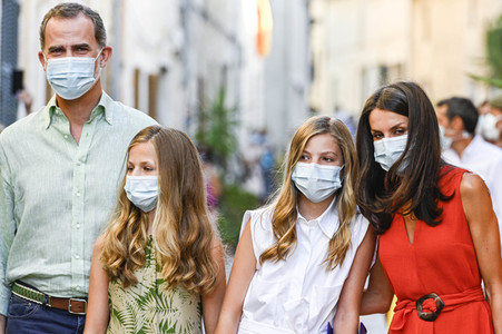 Die spanischen Royals besuchen Petra