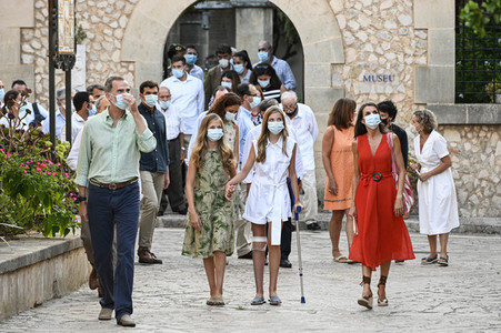 Die spanischen Royals besuchen Petra