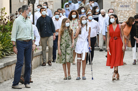 Die spanischen Royals besuchen Petra