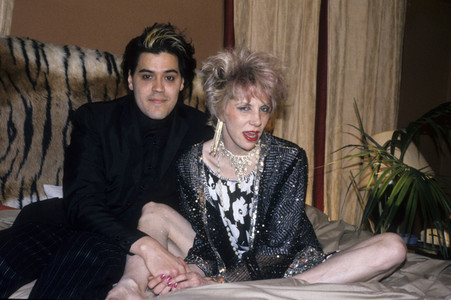 Photoshooting mit Angela Bowie in London