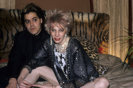 Photoshooting mit Angela Bowie in London