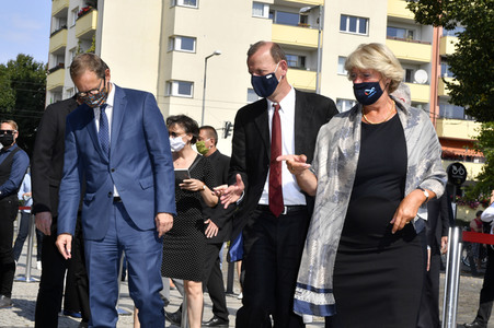 Gedenkveranstaltung zum Jahrestag des Baus der Berliner Mauer in Berlin