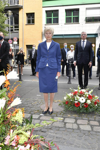 Gedenkveranstaltung zum Jahrestag des Baus der Berliner Mauer in Berlin