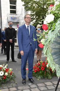 Gedenkveranstaltung zum Jahrestag des Baus der Berliner Mauer in Berlin