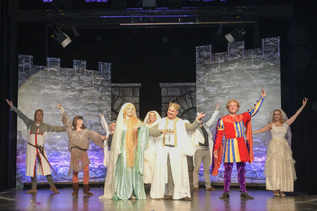Medienpremiere 'Monty Python’s Spamalot - die Suche nach dem heiligen Gral' in Berlin