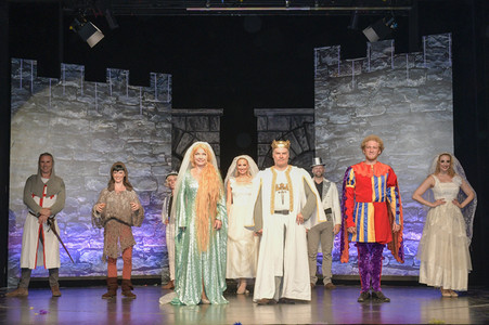 Medienpremiere 'Monty Python’s Spamalot - die Suche nach dem heiligen Gral' in Berlin