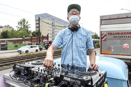 Demonstration 'Rettet die Veranstaltungsbranche' in Berlin