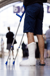 Symbolfoto Beinbruch