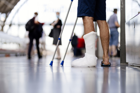 Symbolfoto Beinbruch