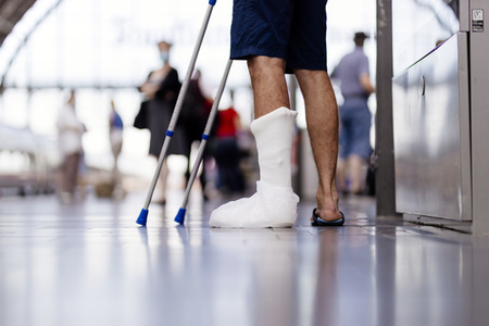 Symbolfoto Beinbruch