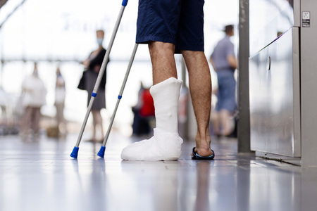 Symbolfoto Beinbruch