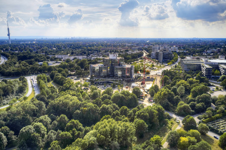 Baustelle Schulungszentrum Swiss Life in Hannover