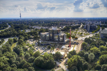 Baustelle Schulungszentrum Swiss Life in Hannover