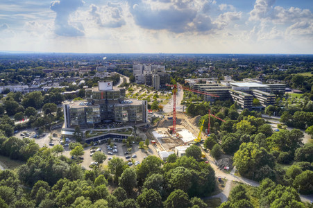 Baustelle Schulungszentrum Swiss Life in Hannover