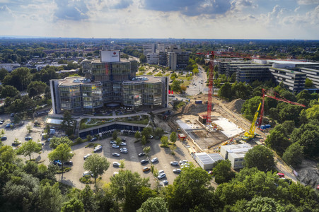 Baustelle Schulungszentrum Swiss Life in Hannover