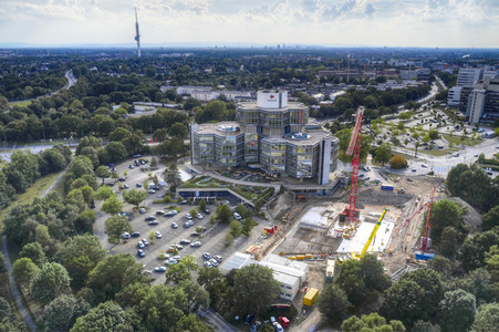 Baustelle Schulungszentrum Swiss Life in Hannover