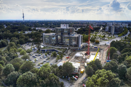 Baustelle Schulungszentrum Swiss Life in Hannover