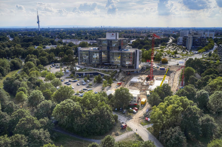 Baustelle Schulungszentrum Swiss Life in Hannover