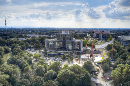 Baustelle Schulungszentrum Swiss Life in Hannover