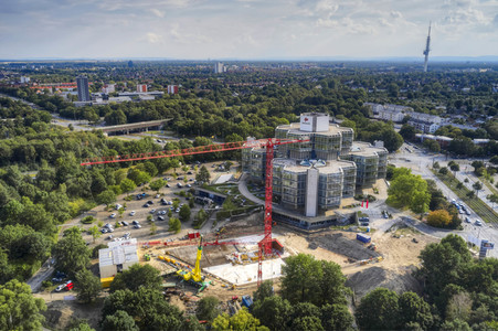 Baustelle Schulungszentrum Swiss Life in Hannover