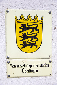 Wasserschutzpolizei auf dem Bodensee bei Überlingen