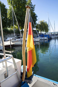 Wasserschutzpolizei auf dem Bodensee bei Überlingen