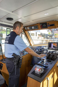 Wasserschutzpolizei auf dem Bodensee bei Überlingen