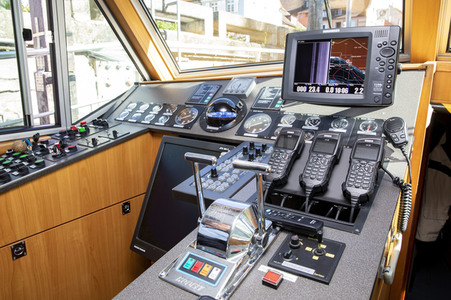Wasserschutzpolizei auf dem Bodensee bei Überlingen