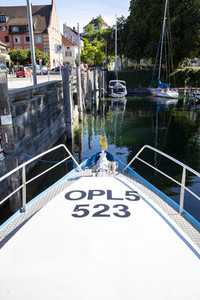 Wasserschutzpolizei auf dem Bodensee bei Überlingen