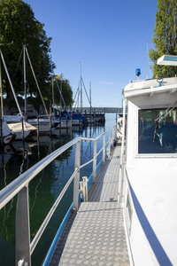 Wasserschutzpolizei auf dem Bodensee bei Überlingen