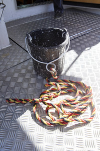 Wasserschutzpolizei auf dem Bodensee bei Überlingen