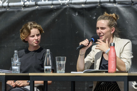 Pressekonferenz mit Greta Thunberg in Berlin