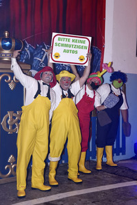 Presse-Premiere 'Clown-Car-Wash' in München