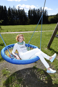 Fototermin mit Jutta Kammann in Steingaden