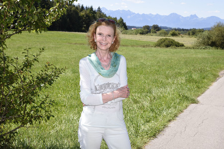 Fototermin mit Jutta Kammann in Steingaden