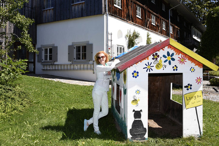 Fototermin mit Jutta Kammann in Steingaden