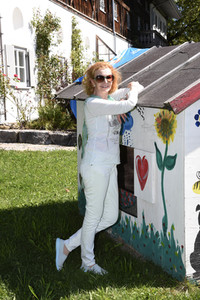 Fototermin mit Jutta Kammann in Steingaden