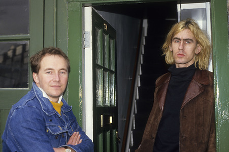 Photoshooting mit The Go-Betweens in London