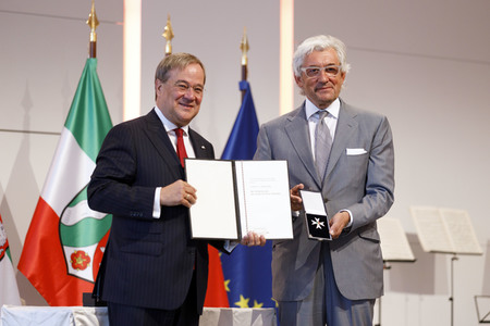 Verleihung des Landesverdienstordens Nordrhein-Westfalen in Köln