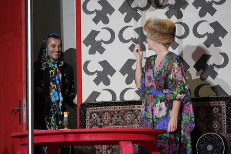 Theaterprobe 'Melissa kriegt alles' in Berlin