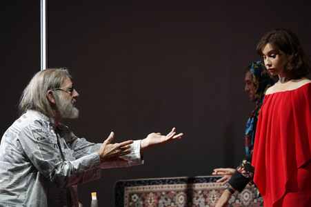 Theaterprobe 'Melissa kriegt alles' in Berlin