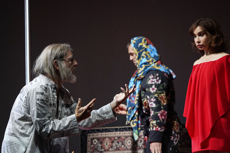 Theaterprobe 'Melissa kriegt alles' in Berlin